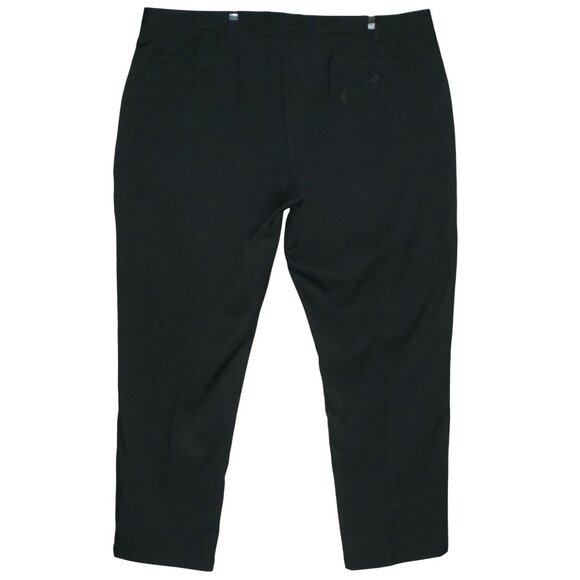 oobe Mens Gray Polyester Pants 46 x 32 Flat Front Straight Leg Work - Picture 6 of 10